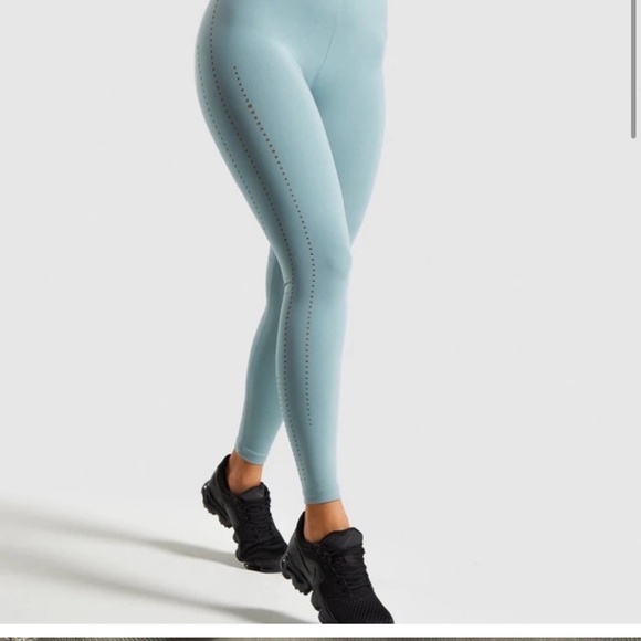Gymshark Laser Cut Workout Leggings Tights In Women's Size XS - Picture 5 of 9